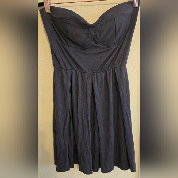 REVOLVE Strapless Charcoal Dress Good Condition - Picture 1 of 5